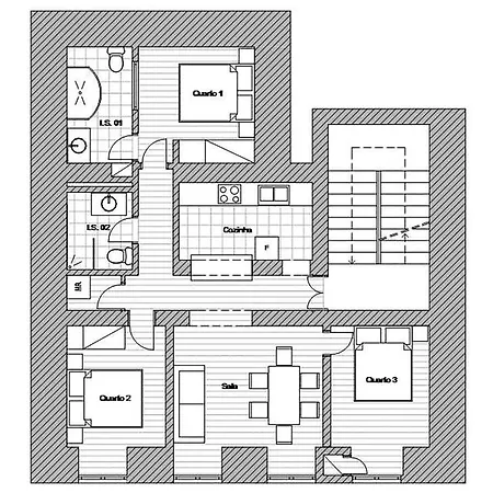 Casa Portas Do Castelo, Apartman *
